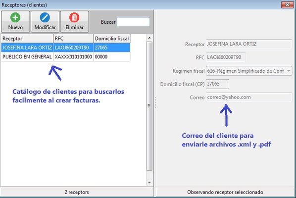 Factura MX screenshot 1