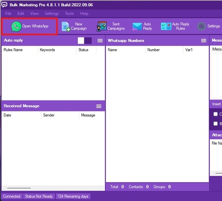 WhatSender Pro screenshot 1