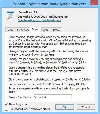 ZoomIt Portable screenshot 1