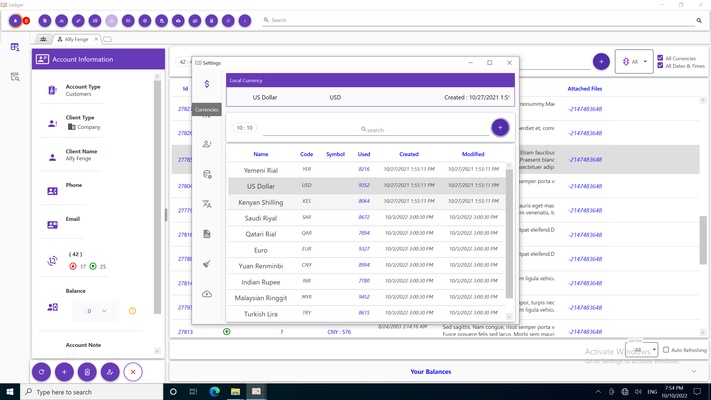 LedgerApp screenshot 1