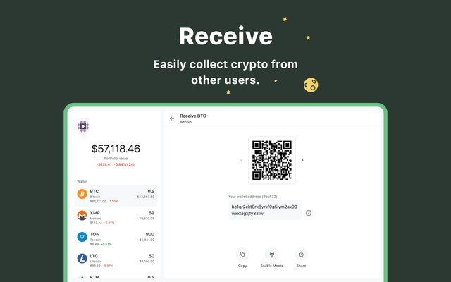 Coin Wallet (CoinSpace) screenshot 1