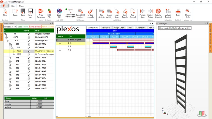 Plexos Project; Lean Project Management screenshot 1