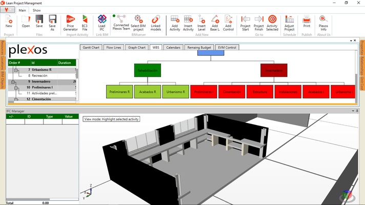 Plexos Project; Lean Project Management screenshot 1