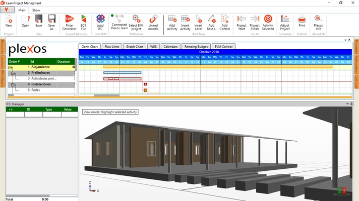 Plexos Project; Lean Project Management screenshot 1