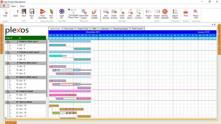 Plexos Project; Lean Project Management screenshot 1
