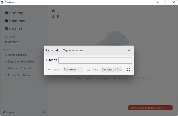 Condution screenshot 1