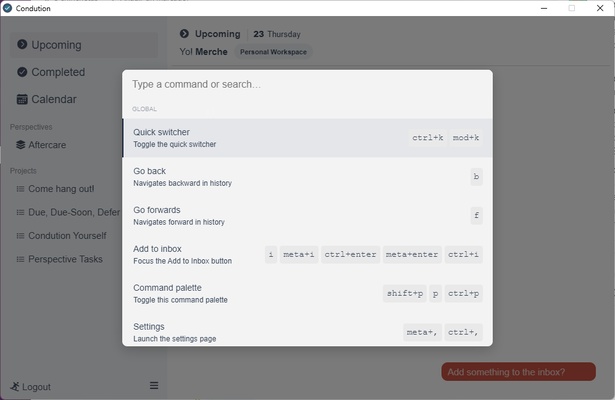Condution screenshot 1
