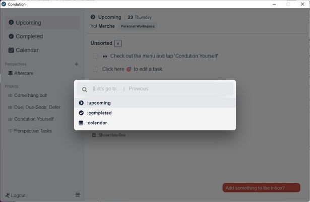 Condution screenshot 1