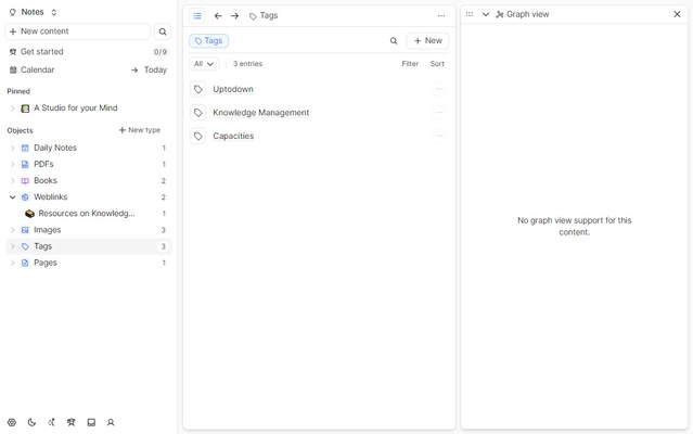 Capacities screenshot 1