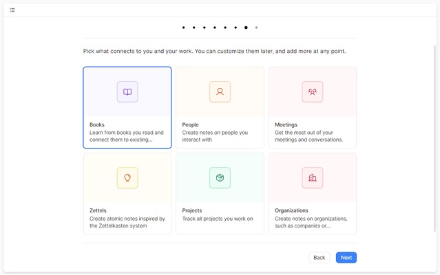 Capacities screenshot 1