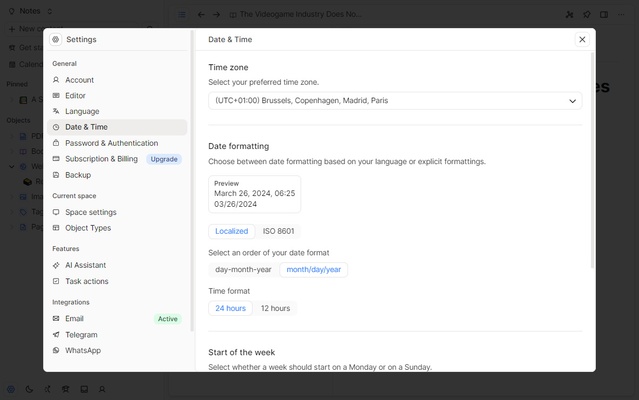 Capacities screenshot 1