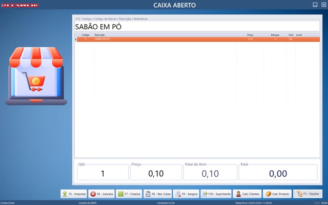 Programa Para Comércio - Pix Integrado E Nfe screenshot 1