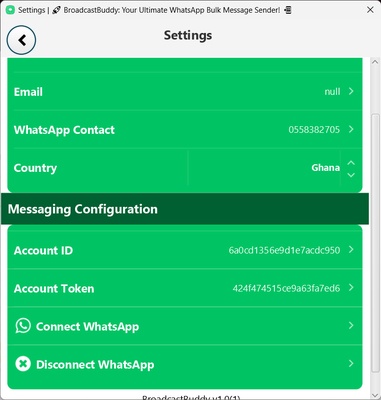 BroadcastBuddy - Bulk WhatsApp Messaging Made Easy screenshot 1