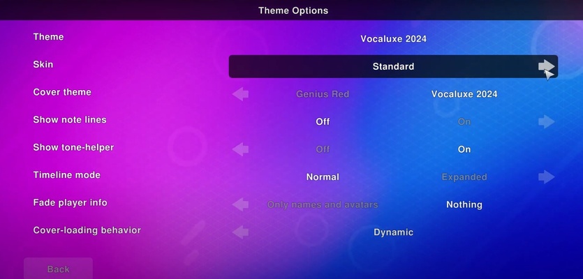 Vocaluxe screenshot 1