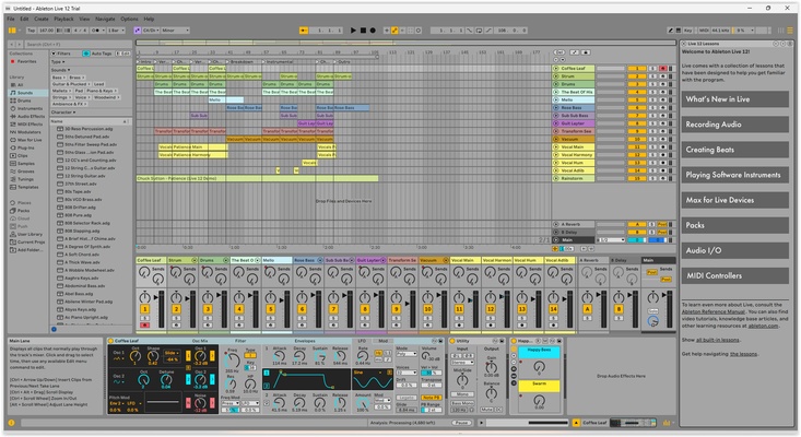 Ableton Live screenshot 1