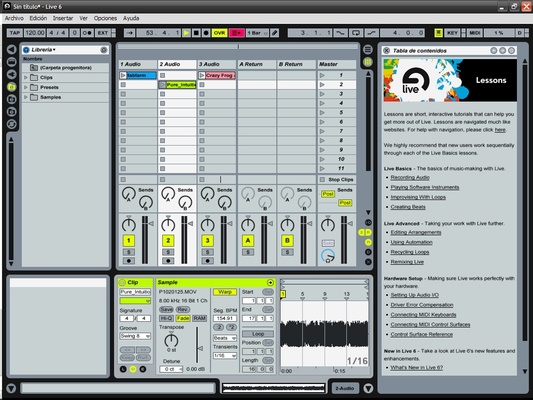 Ableton Live screenshot 1