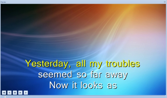 Lyric Karaoke Video Maker screenshot 1