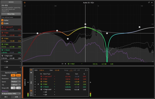 Bitwig Studio screenshot 1