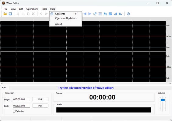 Wave Editor screenshot 1