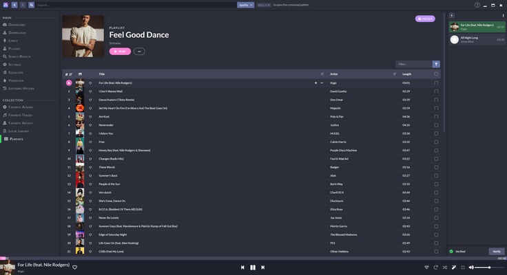 Nuclear Music Player screenshot 1