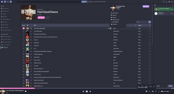 Nuclear Music Player screenshot 1