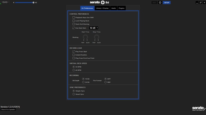 Serato DJ screenshot 1