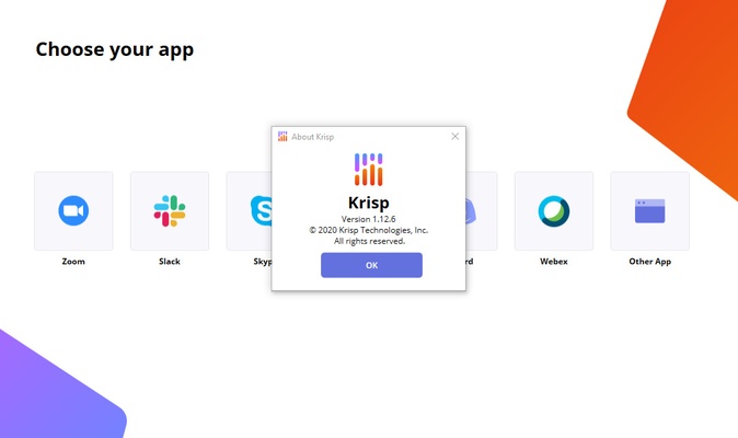 Krisp screenshot 1