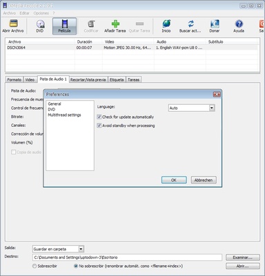 Xmedia Recode screenshot 1