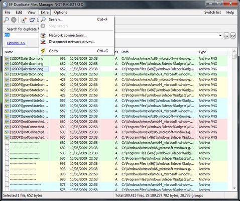 EF Duplicate MP3 Finder screenshot 1