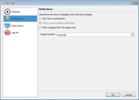 Clementine screenshot 1