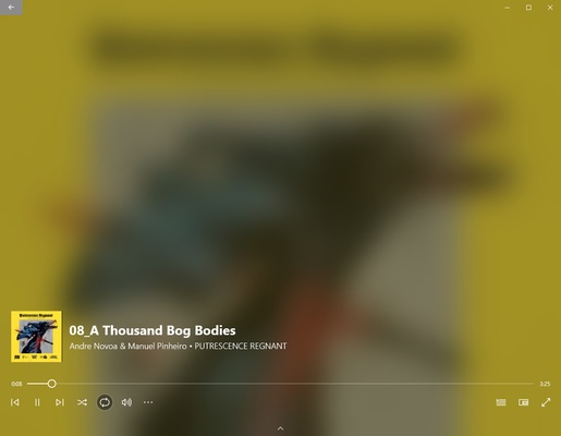 Groove Music screenshot 1