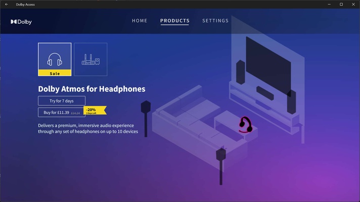 Dolby Access screenshot 1