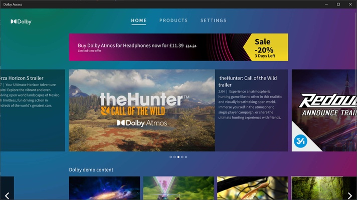 Dolby Access screenshot 1