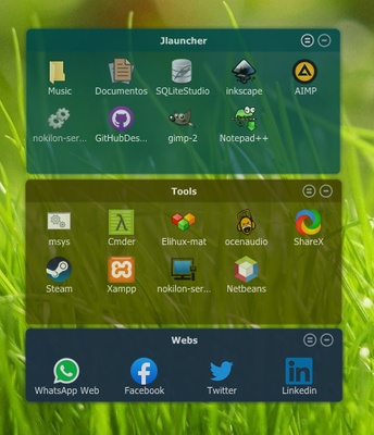 JLauncher screenshot 1