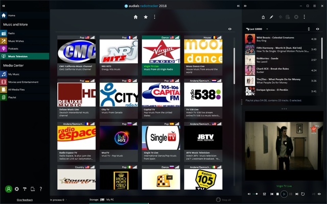 Audials Radio screenshot 1