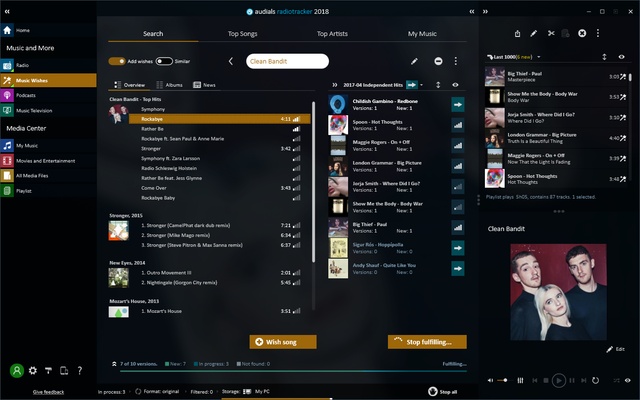 Audials Radio screenshot 1