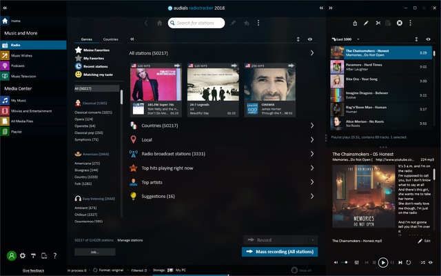 Audials Radio screenshot 1