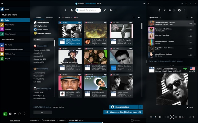 Audials Radio screenshot 1