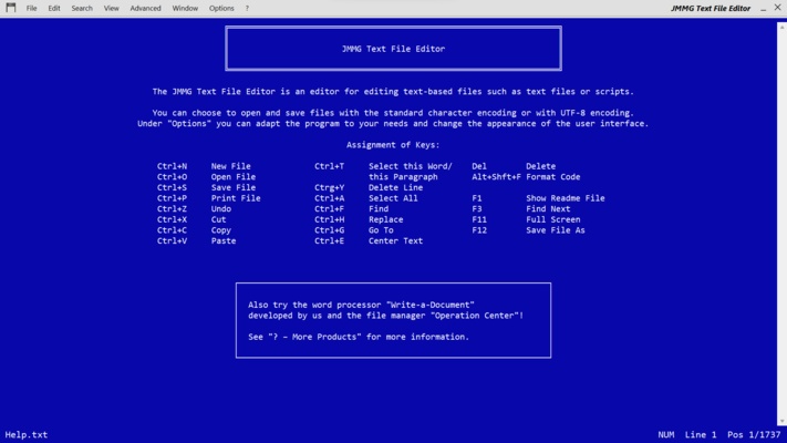 Text File Editor screenshot 1