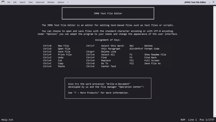 Text File Editor screenshot 1