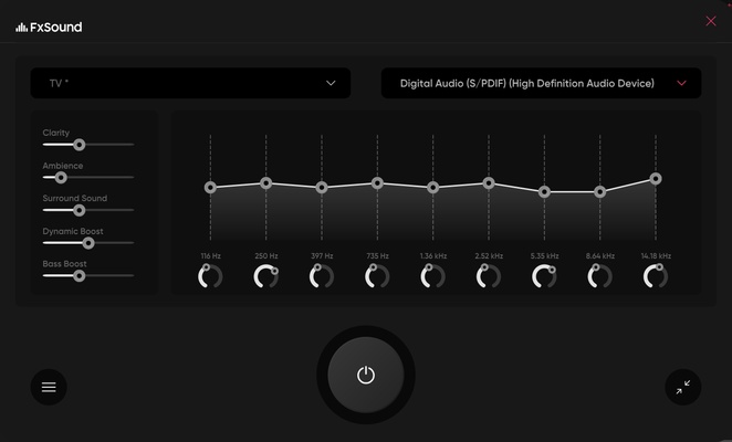 FxSound screenshot 1