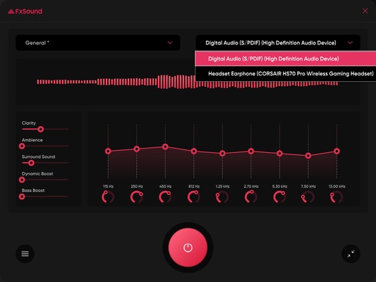 FxSound screenshot 1