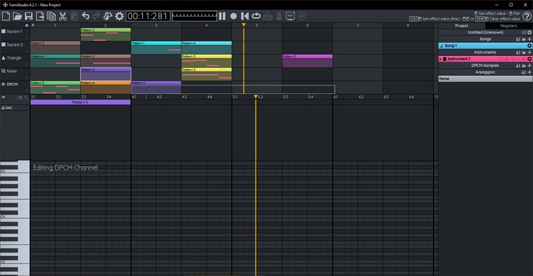 FamiStudio screenshot 1