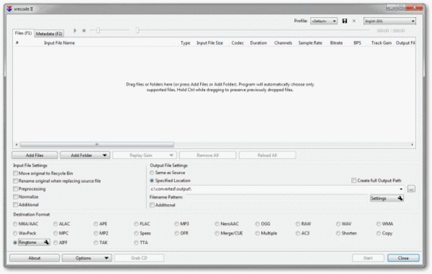 XRecode II screenshot 1
