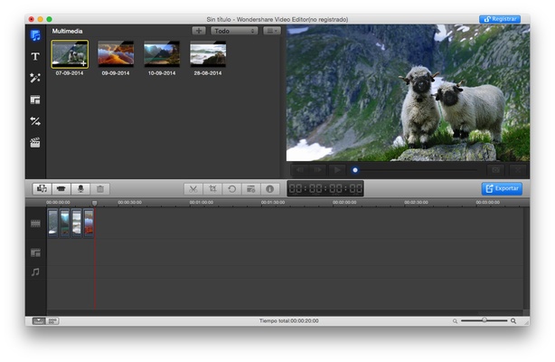 Wondershare Filmora X screenshot 1