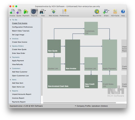 Express Invoice Professional screenshot 1