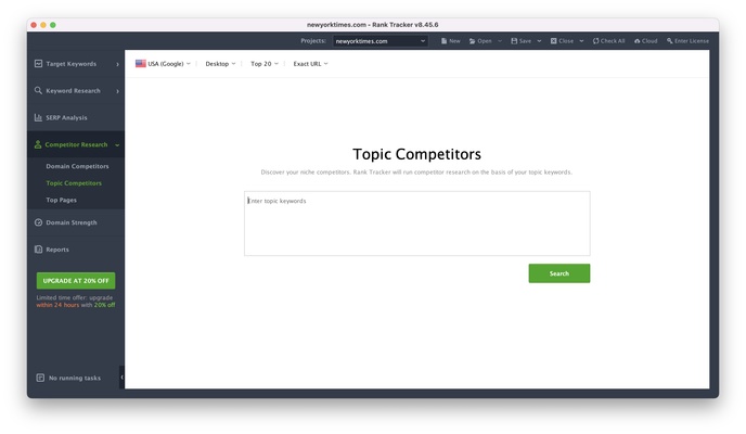SEO PowerSuite screenshot 1