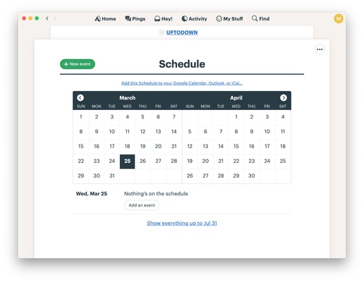 Basecamp screenshot 1