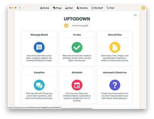 Basecamp screenshot 1