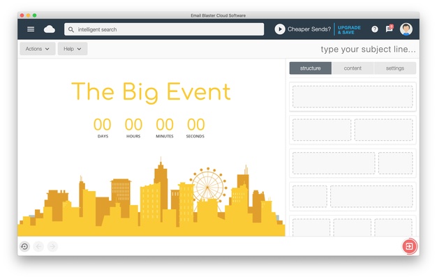 Email Blaster screenshot 1